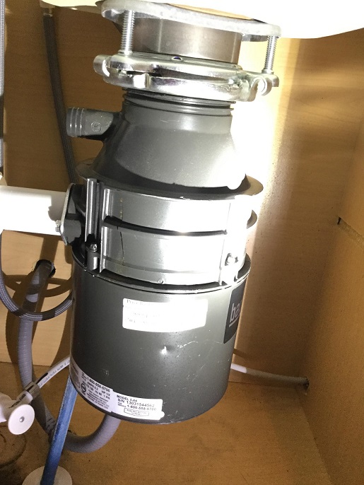 Garbage disposal replaced and restored to proper function 28079 in charlotte NC