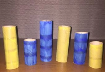 Painted Toilet Paper Rolls Painted Toilet Paper Rolls