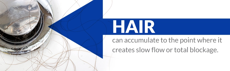 hair can accumulate in drains hair can accumulate in drains