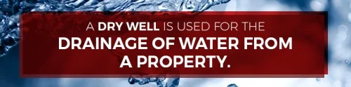 dry well is used for water drainage dry well is used for water drainage