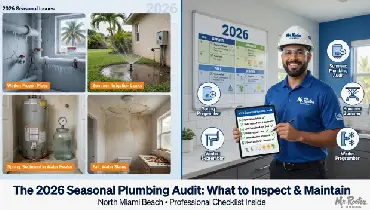 Plumbing audit graphic.